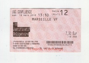 ticket cinéma Maureen